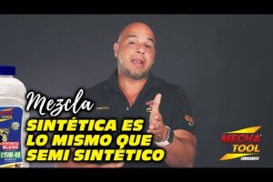 Mezcla de aceite mineral y sintético: ¿Qué sucede?